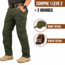 Kit 2 Calça Tática Steel + Boné e Cinto de Brinde